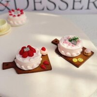 Đồ trang trí mô hình bánh trái cây NEDFS, Bảng cắt nhân tạo Đồ chơi mô hình bánh trái cây, Mô hình trang trí mô phỏng Kem nhỏ Mô phỏng dễ thương Đồ trang trí đồ chơi nhà bếp