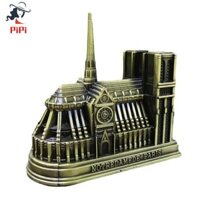 Đồ trang trí mô hình nhà thờ, Đồ thủ công bằng hợp kim kẽm, Quà lưu niệm du lịch Pháp