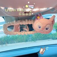 Đồ trang trí nhỏ ô tô, vỏ bảo vệ màn hình nội thất ô tô, vỏ gương chiếu hậu ô tô nữ, trang trí gươn