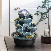 Đồ Trang Trí Nước Chảy/Nước Tuần Hoàn Lối Vào Phòng Khách Đài Phun Nước May Mắn Bánh Xe Phong Thủy Văn Phòng Làm Giàu Tr