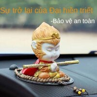 Đồ Trang Trí Ô Tô Monkey King Sáng Tạo Nổi Tiếng Trên Mạng Bảng Điều Khiển Trung Tâm Qitian Dasheng Đồ Trang Trí Ô Tô Dễ