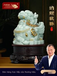 Đồ trang trí Pixiu may mắn, Pi Xiu, phòng khách may mắn, quầy lễ tân văn phòng, đồ trang trí Feitia