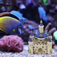 Đồ trang trí tháp lâu đài GOUDAI Trang trí bể cá Nơi trú ẩn bể cá