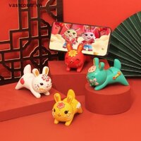 Đồ trang trí Thỏ Bunny Phong Cách Trung Hoa Dùng Để Trang Trí Điện Thoại