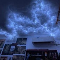 Đồ Trang Trí Trần Nhà và Tường Với Đèn LED Đám Mây Có App Và Remote Nhiều Hiệu Ứng