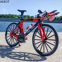 Đồ trang trí xe đạp leo núi AEROT, Diecast Racing Xe đạp Mini, Túi trang trí dành cho người lớn dành cho trẻ em 1: 8 Mô phỏng xe đạp cho bé trai