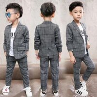 Đồ vest bé trai 9 10 13 14 tuổi ☑️ áo khoác vest bé trai 12 tuổi ☑️ Thời trang mặc tết, dự tiệc cho bé 30kg 35kg 40kg
