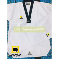 Đồ Võ Taekwondo KWON BASIC Cổ Đen x UnionTaekwondoSHOP dobok