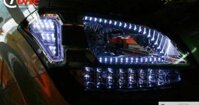 Độ xi nhan Led đèn pha 2 sắc Kia Soul
