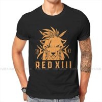 Đỏ XIII Áo Thun Thường Ngày Final Fantasy XIV Trò Chơi In Áo Giải Trí Áo Nam Tay Ngắn Độc Đáo Ý Tưởng Quà Tặng
