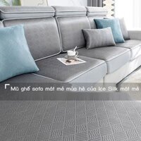 【Doanh Số Bán Hàng Nóng Tích Lũy1975.6Vạn+Nhân Dân Tệ】Vỏ ghế sofa lụa lạnh mùa hè, bọc toàn bộ, kiể
