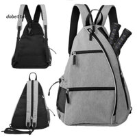 Dobetter  Ba lô Vợt Pickleball Túi Vợt Pickleball bền Ba lô mái chèo Pickleball chống thấm nước có túi lưới Dây đeo có thể điều chỉnh Bộ lưu trữ Vợt bóng bàn cho ngoài trời