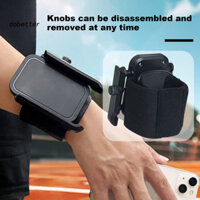 Dobetter  Giá đỡ điện thoại cổ tay Băng tay điện thoại thoáng khí Giá đỡ điện thoại xoay có thể điều chỉnh cho điện thoại 4.7-7.2 Dây đeo cổ tay thể thao thấm mồ hôi Dây đeo tay tập luyện đa năng Chạy bộ