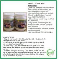 DOBIO SUPER KOI VI SINH DẠNG VIÊN NÉN ĐẬM ĐẶC CHUYÊN  BIỆT CHO HỒ CÁ