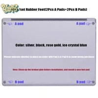 (Độc Đáo) 4 Miếng Lót Chân Cao Su Cho Surface Laptop 3 4 Đế Thay Thế, Miếng Lót Chống Trượt Chân Mới