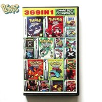 (Độc đáo) Multicart thẻ hộp mực 369 trong 1 cho Game Boy Advance GBA SP NDS NDSL Tiếng Anh mới
