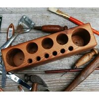 Đốc gỗ để bàn đa năng Decor,  hộp đựng bút bằng gỗ