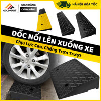 Dốc lên xuống chuyên dụng cho xe máy, ô tô chịu lực cao, bục bậc lên xuống bằng nhựa đệm cao su tam giác