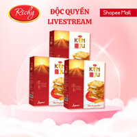 [ĐỘC QUYỀN LIVESTREAM] Combo 3 hộp bánh Richy Kenju kem dẻo nougat 279g