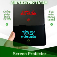 [ĐỘC QUYỀN] Miếng dán màn hình chống chói iPad Air iPad Pro - Film AR FULL MÀN HÌNH - KHÔNG TAI THỎ
