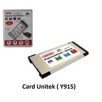 ĐỌC THẺ NHỚ EXPRESS CARD 34MM UNITEK Y915