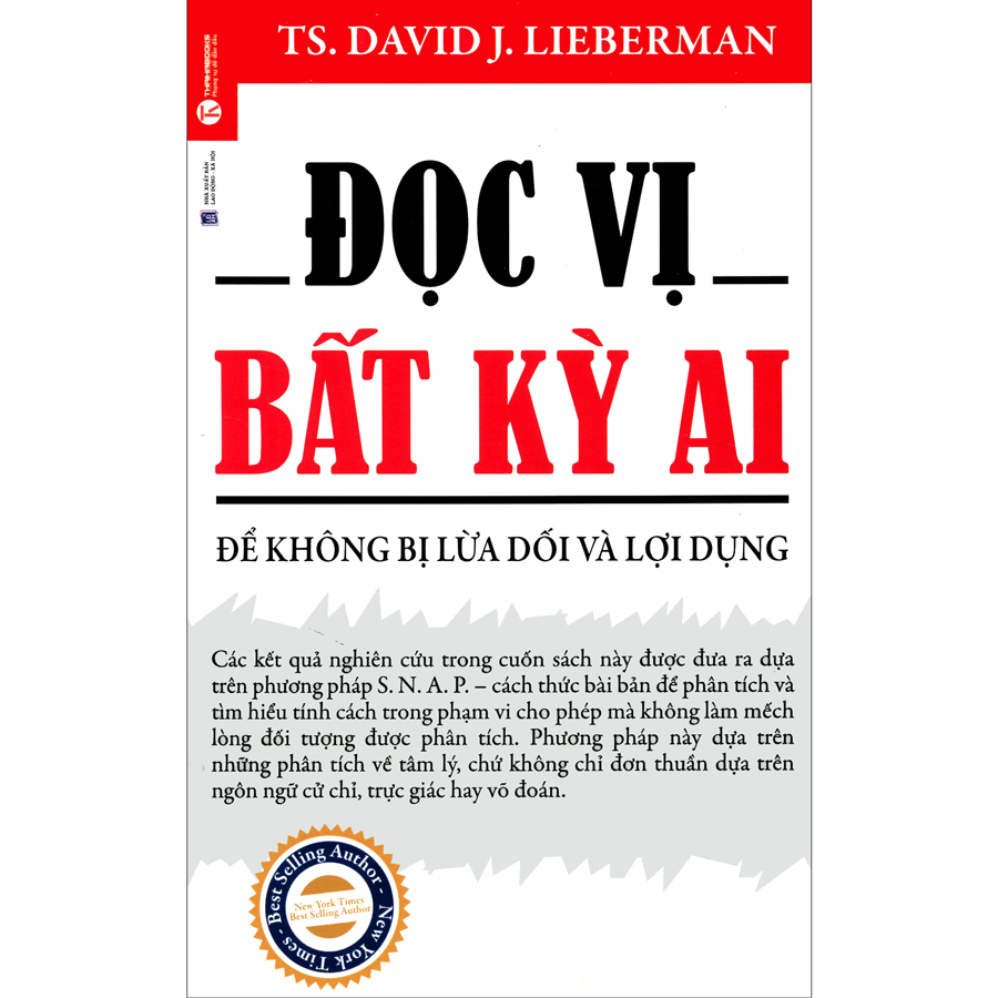 Đọc vị bất kỳ ai - TS. David J. Lieberman