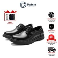 DOC02 - Giày Nam Đế Đốc Cao Da Bò Nappa Duvis  Màu Nâu, Đen.