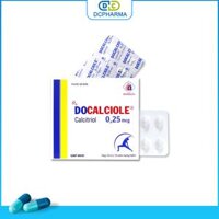 Docalciole calcitriol 0.25mcg Đồng Tháp (H/100v)