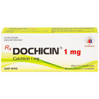 Dochicin 1mg điều trị bệnh gút cấp tính