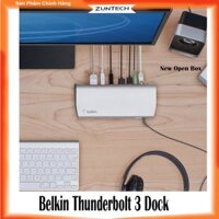 Dock Belkin Thunderbolt 3 - Xuất hai màn hình 4k 60Hz, thêm cổng kết nối cho Laptop Dell, HP, M.ac