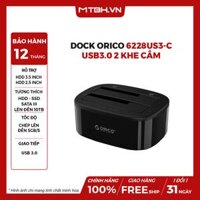 DOCK Ổ CỨNG ORICO 6228US3-C USB3.0 2 KHE CẮM