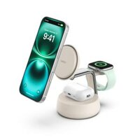 Dock sạc không dây Magsafe 3-in-1 Qi2 25W Belkin