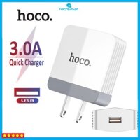 Dock sạc nhanh Hoco C13 Công nghệ Sạc nhanh QC 3.0A-18W tương thích nhiều thiết bị