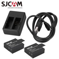 Dock Sạc Pin Đôi Kèm Cáp Cho Camera Hành Trình SJCAM SJ6 - Hãng Phân Phối Chính Thức