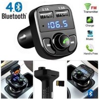 Dock Tẩu Cốc MP3 Cho Xe Hơi Ôtô Sạc Pin FONE_CAP Kết Nối Bluetooth Nghe Nhạc Rãnh Tay MP3 radio FM iphone ipad android