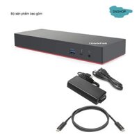 Dock Thinkpad 40AC USB-C Thunderbolt 3 – Bộ chuyển đổi cổng kết nối, xuất màn hình 4K cho laptop