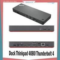 Dock Thinkpad 40B0 Thunderbolt 4 (NEW) xuất 1 màn hình 8k 30HZ hoặc 4 màn hình 4K 60HZ cho Laptop HP,Le.novo, M.ac,Dell