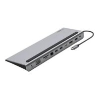 Dock USB-C 3.1, 11 trong 1, Pass-Thru 100W Belkin - Hàng Chính Hãng