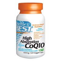 Doctor's Best High Absorption CoQ10 Coenzyme Q10 100mg, Chai 120 viên