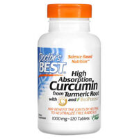 Doctor’s Best High Absorption Curcumin 1.000 mg 120 Tablets