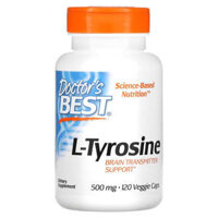 Doctor’s Best L-Tyrosine 500 mg 120 Veggie Caps