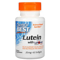 Doctor’s Best Lutein with Lutemax 2020 20 mg 60 Softgels