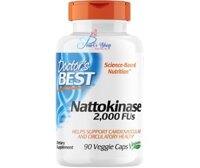 Doctor's Best NATTOKINASE 2000FUs 90 viên tăng sức khỏe tim mạch.