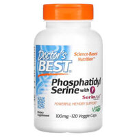 Doctor’s Best Phosphatidyl Serine with SerinAid 100 mg 120 Veggie Caps