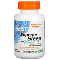 Doctor’s Best Superior Sleep with Sensoril AlphaWave 60 Veggie Caps