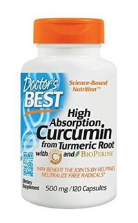 Doctors Best - Tinh chất nghệ vàng tiêu đen, hỗ trợ điều trị ung thư - Curcumin C3 Complex with BioPerine 500 mg