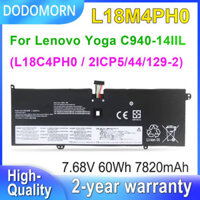 DODOMORN L18M4PH0 For Lenovo Yoga C940 SP/A C940-14IIL 81Q9 Laptop Battery L18C4PH0 5B10T11585 5B10T11586 5B10W67374 60W
