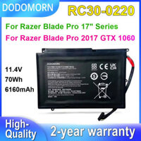 DODOMORN RC30-0220 Laptop Battery For Razer Blade Pro 17''/2017 GTX 1060/RZ09-0220 RZ09-03146 RZ09-03148 11.4V 70Wh 6160