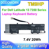 DODOMORN TM9HP Laptop Keyboard Battery For Dell Latitude 13 7350 Tablet Series FRVYX 0FRVYX J84W0 0J84W0 7.4V 20Wh Repla
