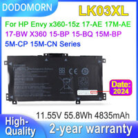 Dodoorn lk03xl Pin máy tính xách tay cho HP X360 15z, 15-cn 15-bq 17-ae HSTNN-LB7U HSTNN-UB7O HSTNN-UB7I TPN-W127 55.8wh